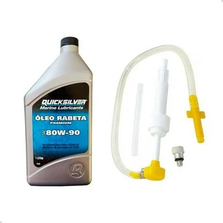 Kit Bomba De Troca De Óleo + Óleo Rabeta 80w90 1 Litro em Oferta na Shopee