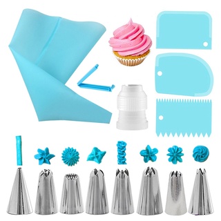 Kit de ferramentas de decoração de bolos 290Pc, utensílios de cozinha e  utensílios de padaria, acessórios de cozimento, conjunto de assar para  adultos bolo, assar coisas, girar bolo, assar itens essenciais para