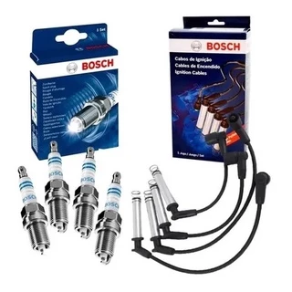 Kit Cabos E Velas Gm 1.4 8v Celta/corsa/meriva/montana/cobalt/agile