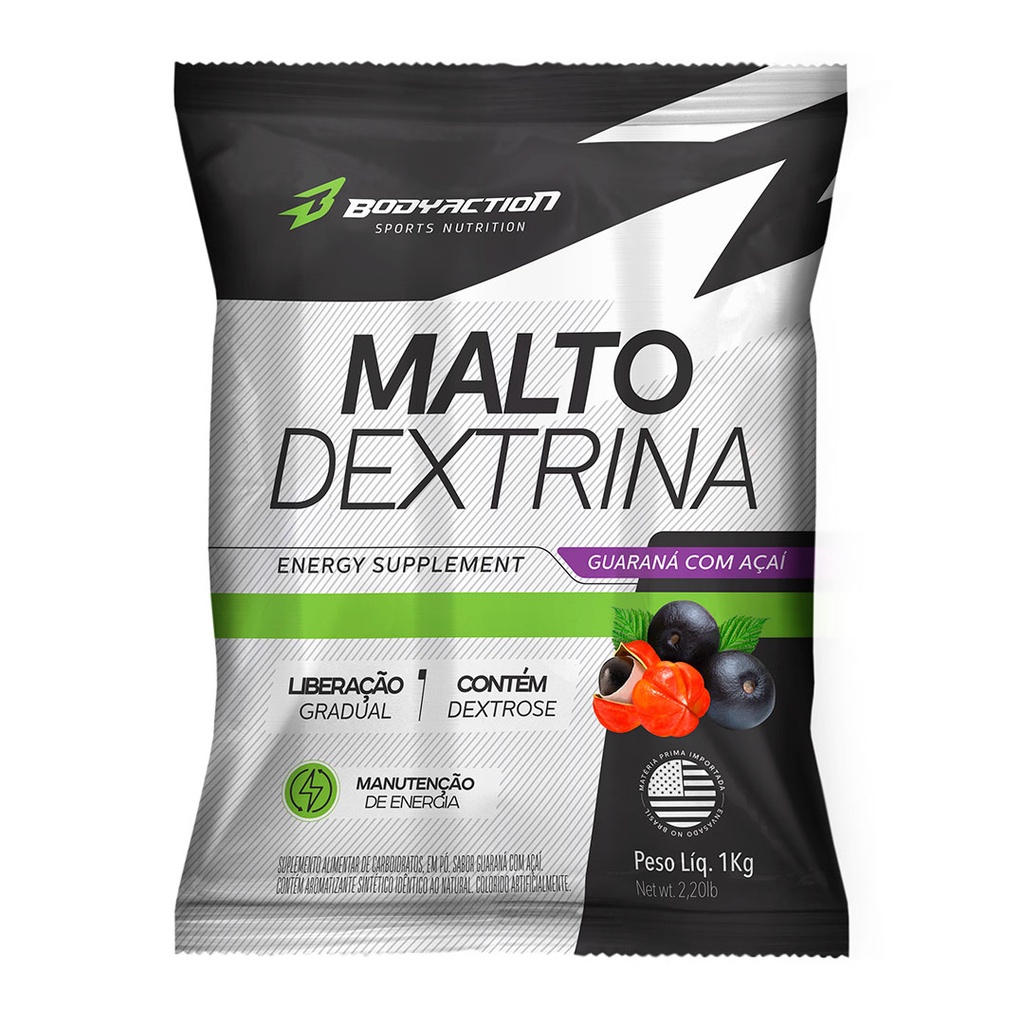 Maltodextrina 1Kg - BodyAction