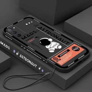 Capa Flexível De TPU Anti-Impacto Astronauta Nasa Para Xiaomi Redmi Note 11 10 9 8 7 Pro 11S 10S 9S 8T 10C