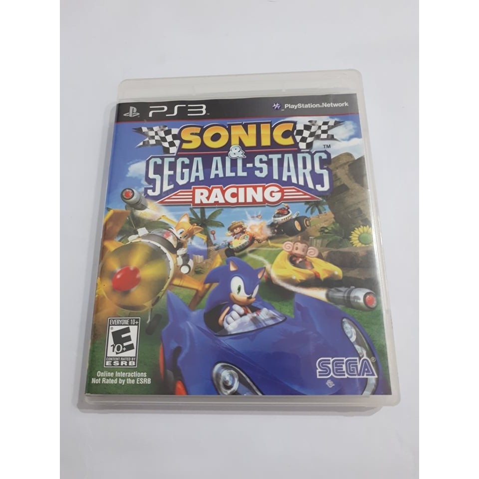 Sonic Sega All Stars Racing Ps3 Mídia Física | Shopee Brasil