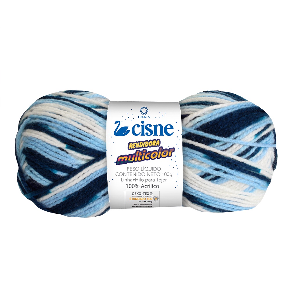 Renya Fio de Lã Rendidora Multicolor Cisne 100g - Tex 425 - COATS