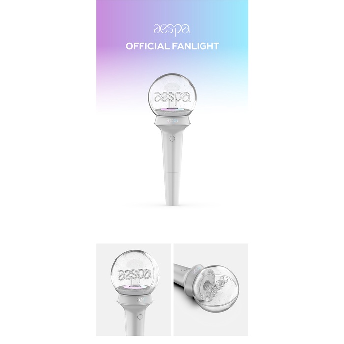 AESPA OFFICIAL LIGHT STICK ( ver 1 / ver 2) (with Photocard