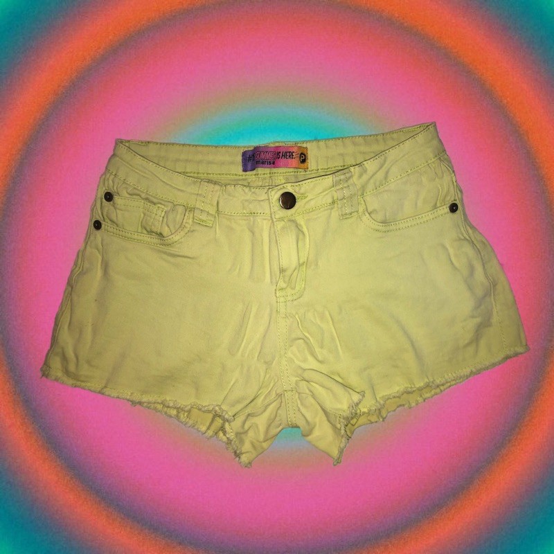 Shortinho Y2k, Shorts Feminino Usado 88865379