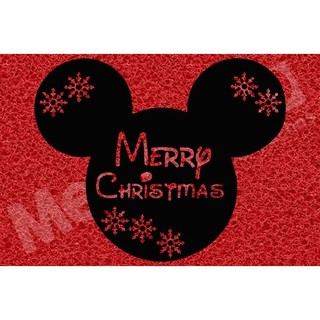 Tapete Capacho Natal Mickey Decoração 60x40 Escolha Modelo
