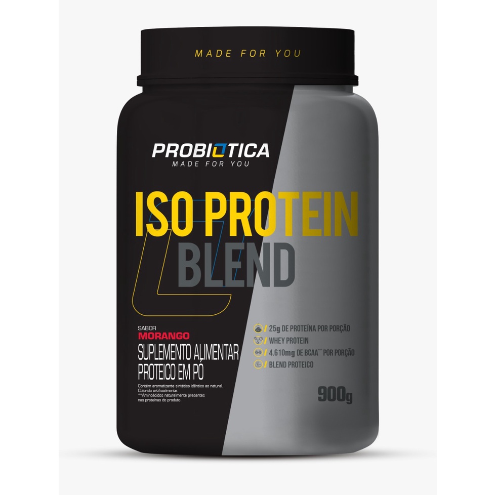 Iso Protein Blend 900g Probiótica