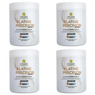 Kit 4 Pó Descolorante Capilar Precision Platine Master 500g