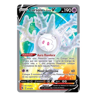 Original Carta Pokemon ultra rara Thievul shiny Copag em Promoção