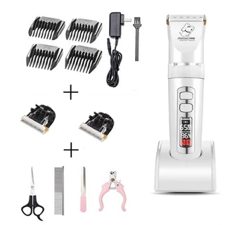 Baorun P9 Cortador De Cães Profissional Tela LCD Pet Grooming Trimmer Gato De Estimação Clippers Recarregável Máquina De Cabelo Animal