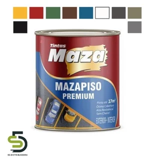 Tinta Para Piso e Muro Premium Maza - 900ml Super Resistência