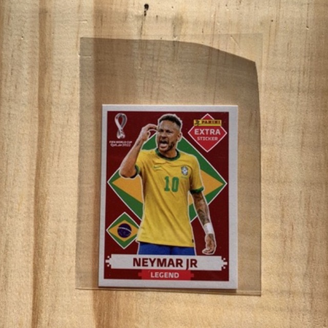 Figurinha Neymar Legend Extra Bordo