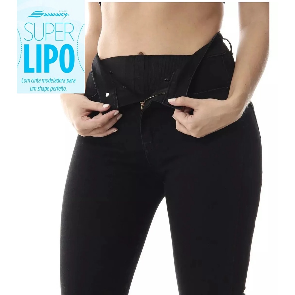 Calça sawary hot sale lipo