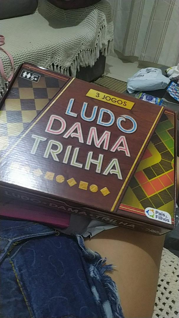 Jogo 3 em 1 Ludo Dama Trilha Exercita Paciência Inteligência Criatividade 3  Jogos Clássicos de Tabuleiro - 22849