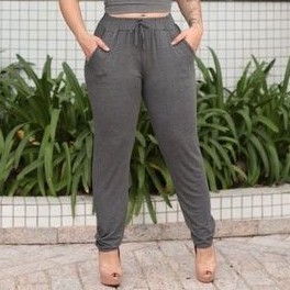 Calça em best sale malha feminina