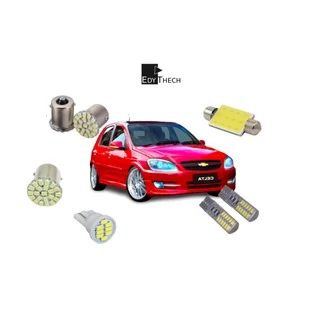 Kit Lampadas Led Celta Prisma Luz de Teto/Placa/Ré/Farolete