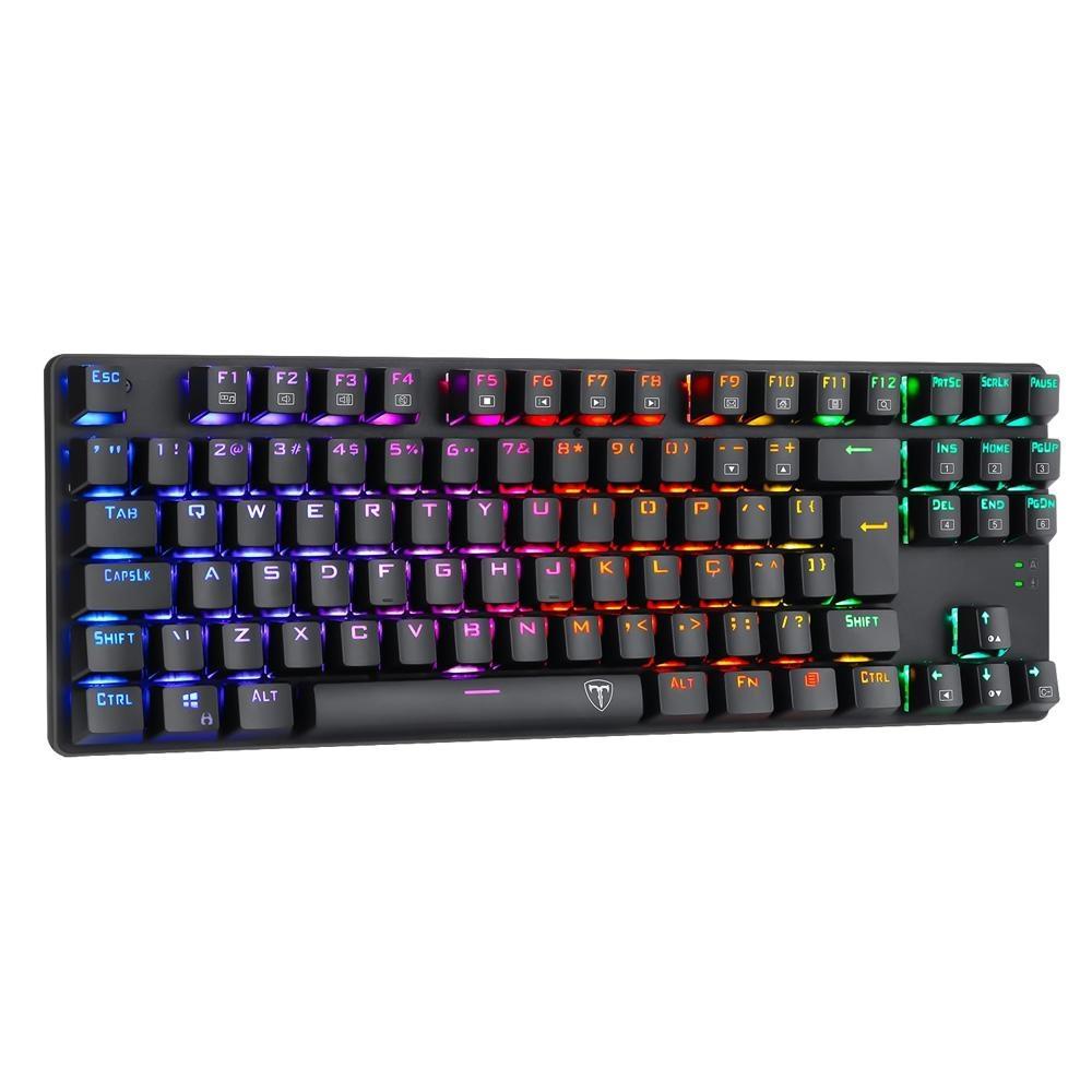 Teclado Mecanico Gamer T-dagger Bora RGB Switch Otemu Red | Shopee Brasil