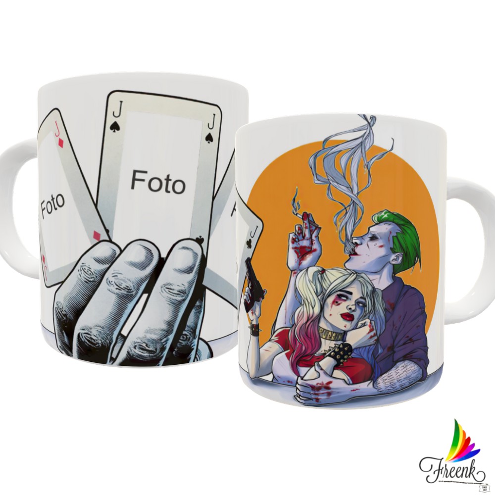 Caneca Harley Quinn Arlequina Esquadrão Suicida 460 Ml, Canequinha Barbie  Nunca Usado 88635845