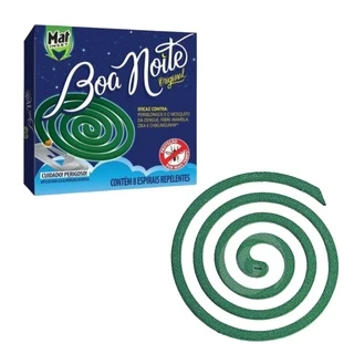 Repelente Espiral Cobrinha 8 Uni Contra Mosquitos e Pernilongo
