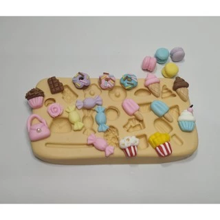 Molde de Silicone - Micro Delícias - 1 a 2 cm