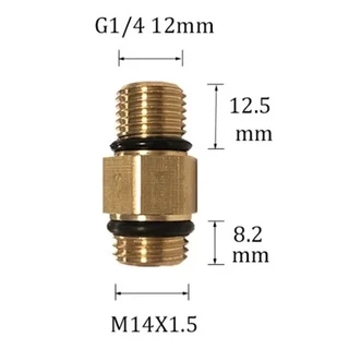 Adaptador Niple Para Snow Foam 1/4 X M14 Conector - Rotta376