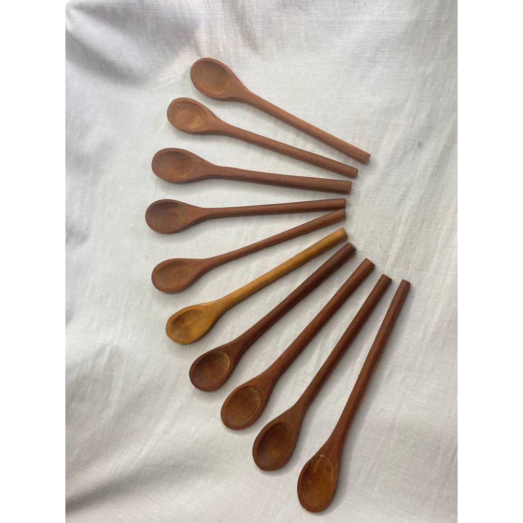 Kit mini colher de madeira para lembrancinha mesa posta eventos ...