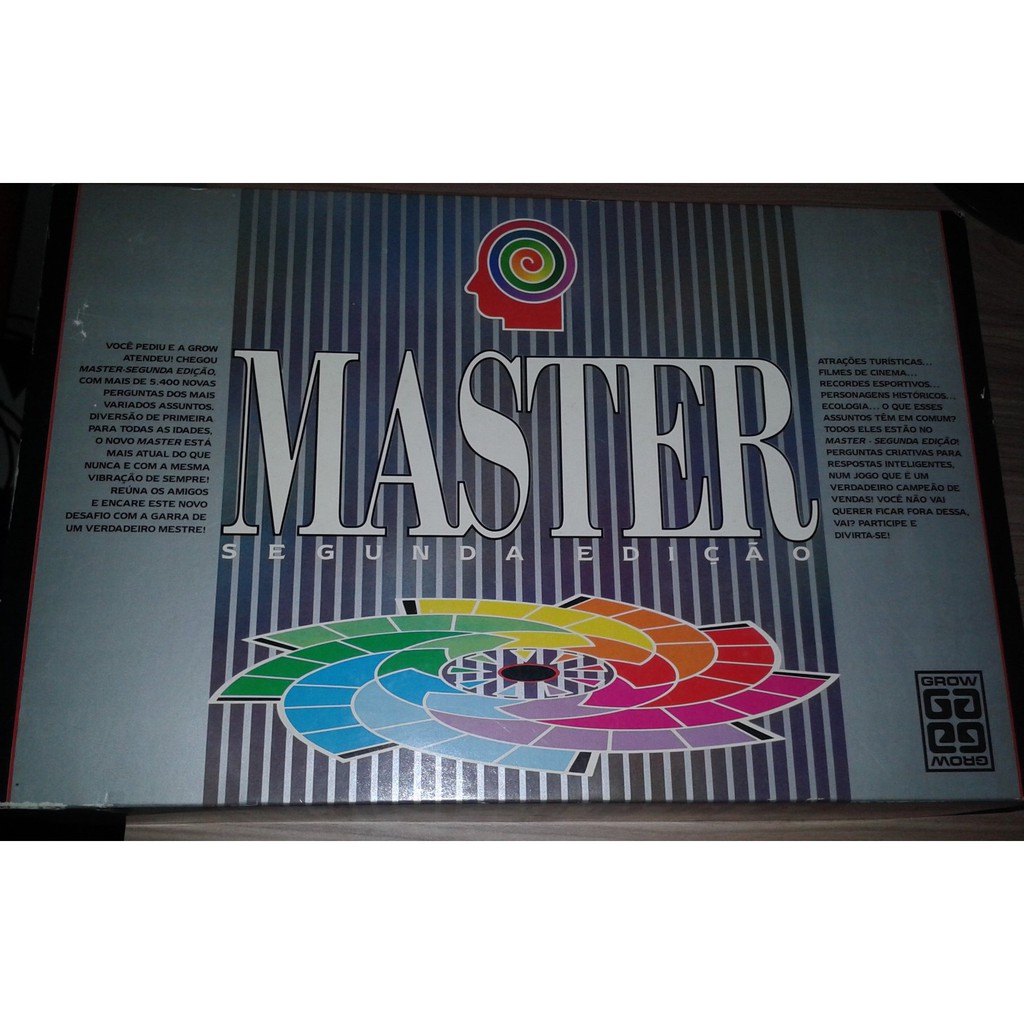 Jogo de Tabuleiro Master - Loja Grow