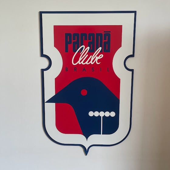 Placa / Escudo Alto Relevo Paraná Clube