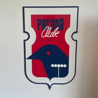 Placa / Escudo Alto Relevo Paraná Clube