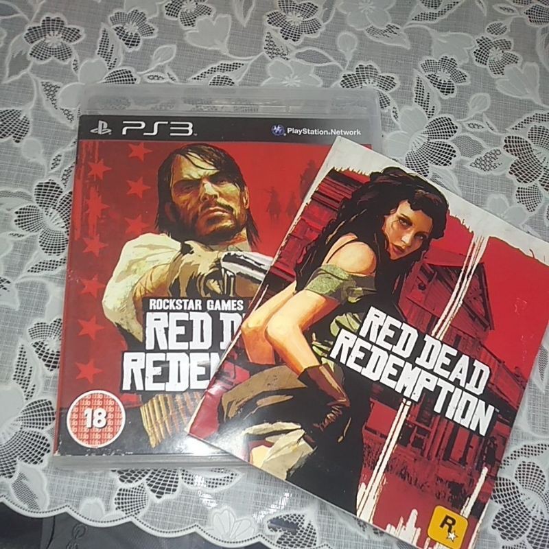 Red Dead Redemption PS3 Mídia Física Original com Manual | Shopee Brasil