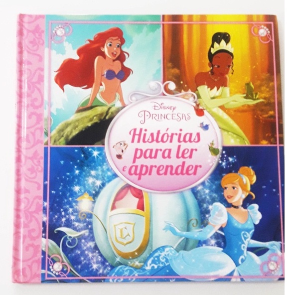 Livro Princesas Disney Coleção Histórias Para Ler A Aprender | Shopee ...