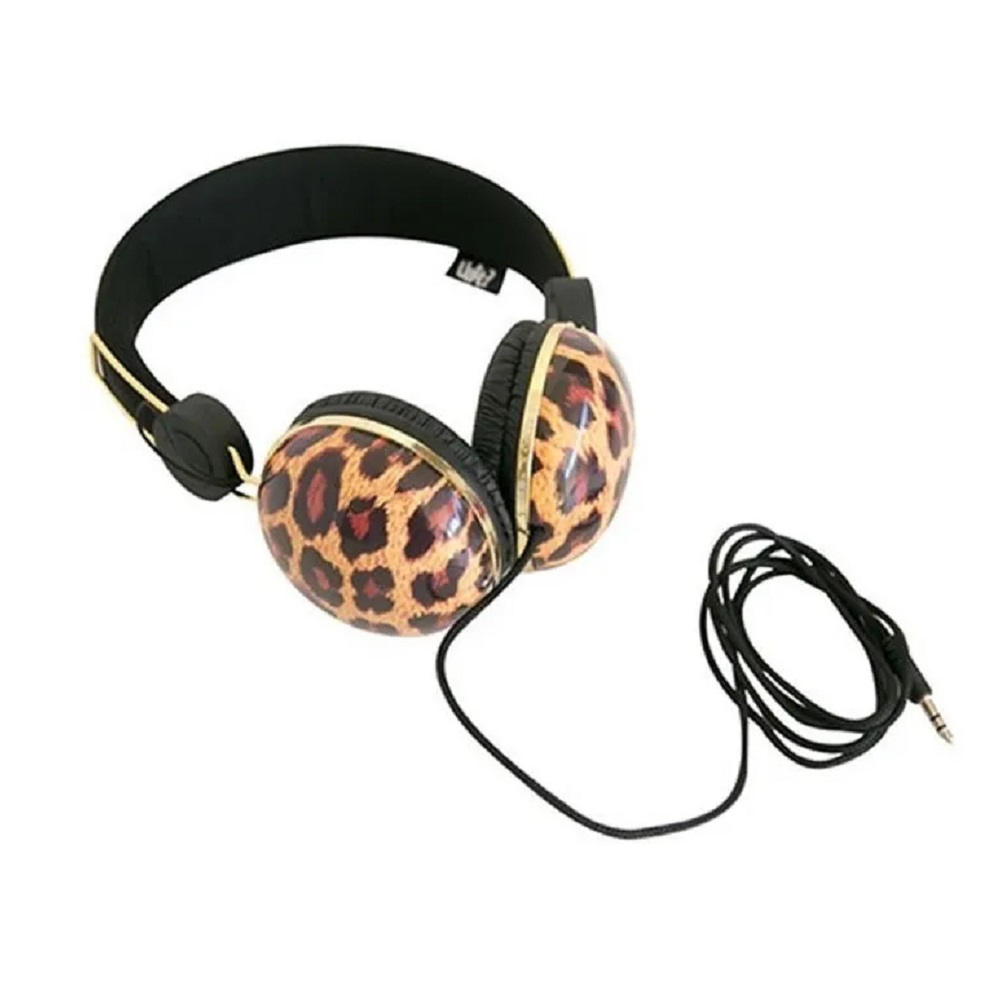 Fone De Ouvido - Hedphone Luxo - Onça, Oncinha - Uatt - Head