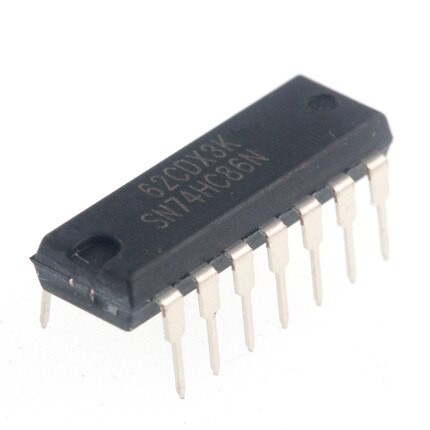 Circuito Integrado CI 74HC86 74HC86N SN74HC86N Porta L gica XOR DIP 14 