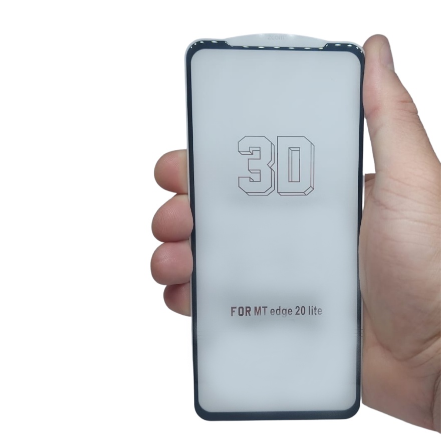 Película de Vidro 3D Compatível com Motorola Edge 20 Lite (Tela de 6.67)