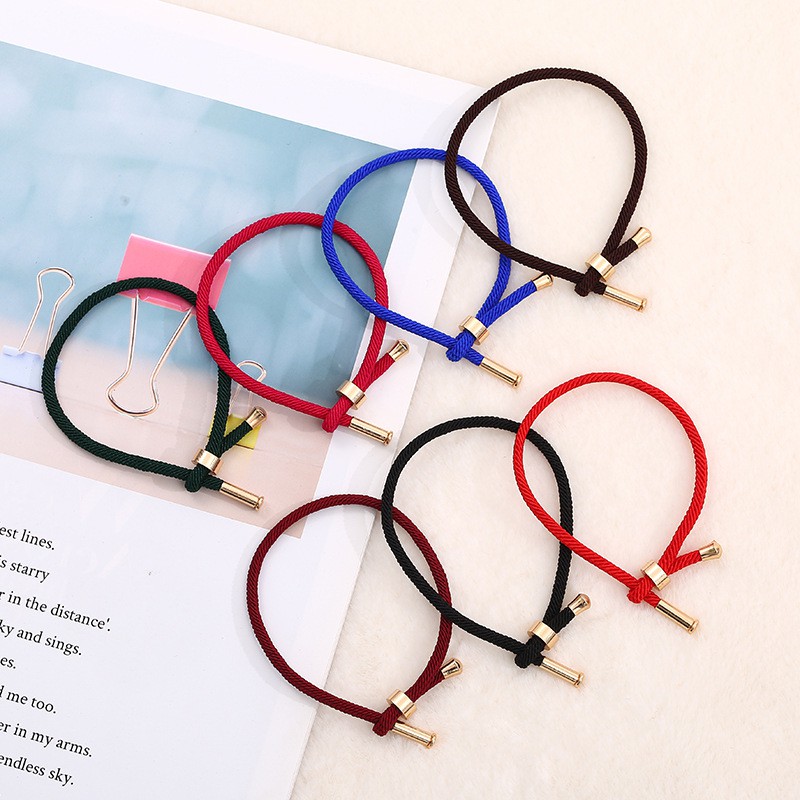 Pulseira Da Amizade Doce Corda Corda Pulseira