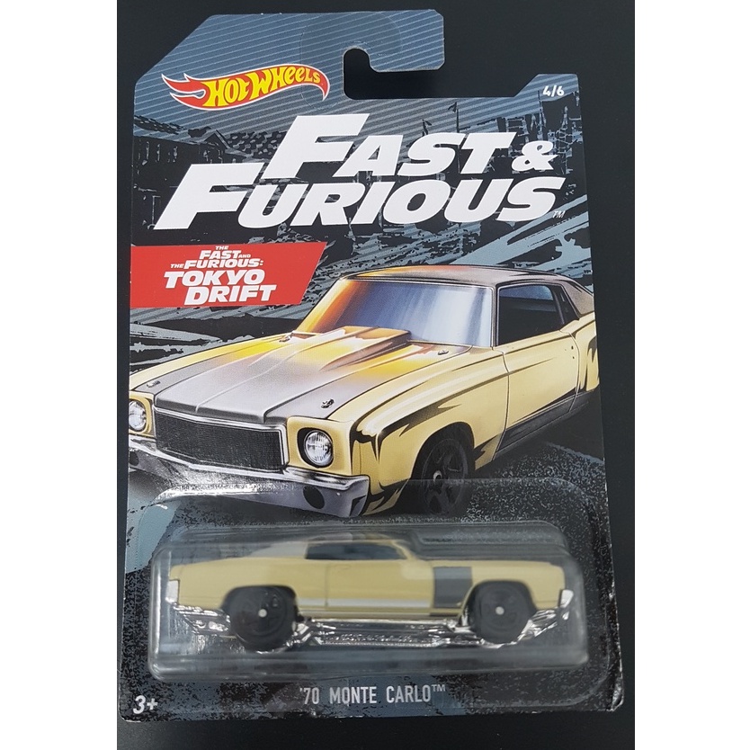 Hot Wheels Velozes e Furiosos 70 Carros de CARREGADOR CURTO 1:64 Modelo  Fundido De Metal