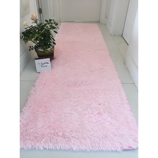 Tapete Passadeira Pelo / felpudo 60x200 Feliz Textil