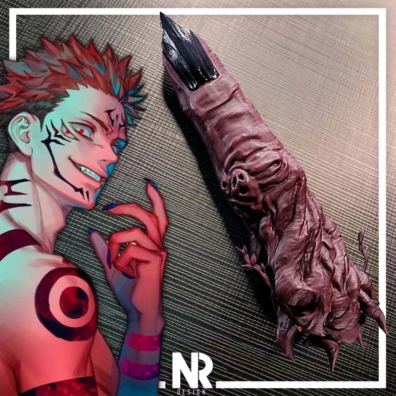 Jujutsu Kaisen Figure , 11cm Ryomen Sukuna Finger , Yuji Acessório Cosplay Colecionáveis HalloweenGift