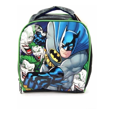 Bolsa Lancheira Térmica Infantil Escolar Batman