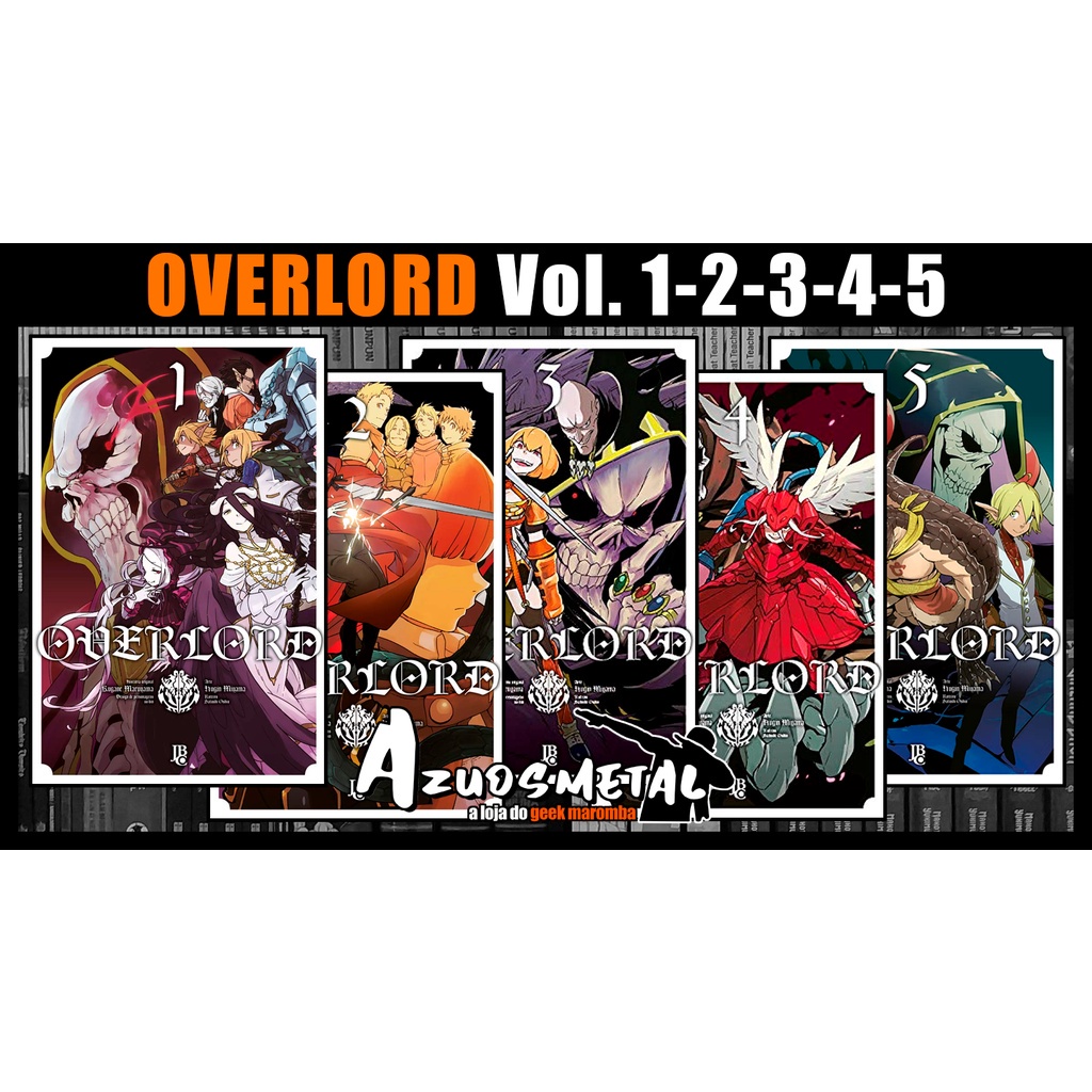 Overlord #01 - Mangás JBC