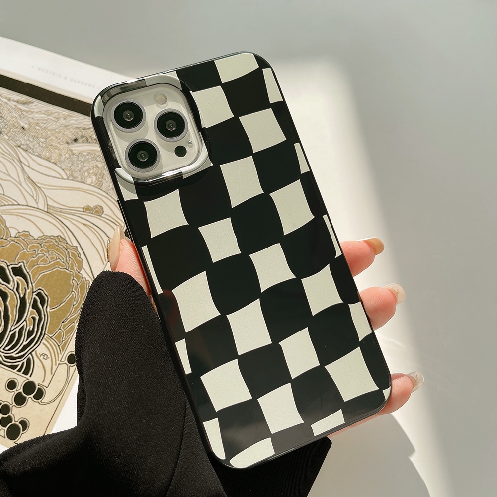Capa de telefone para iPhone, Peças de tabuleiro de xadrez, Apple