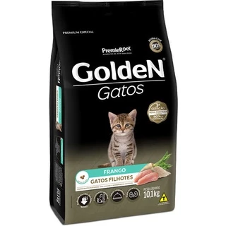 Ração Golden Gatos Filhotes Frango 10,1kg