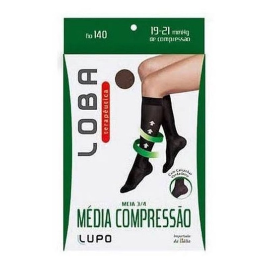 Meia Terapêutica Lupo 3/4 Média Compressão | Shopee Brasil