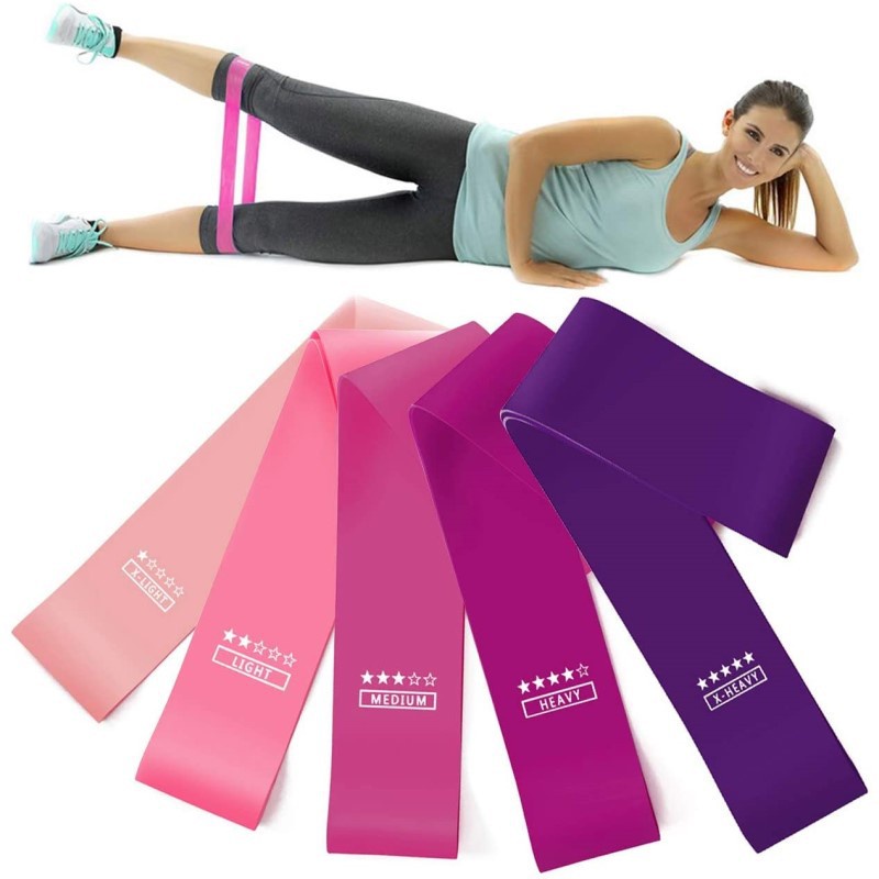 Imagem do produto Bandas Elásticas Para Bandas De Resistência De Fitness Exercício Ginásio Treinamento Da Força De Fitness Goma De Pilates Esporte Equipamentos De Treino Crossfit 1