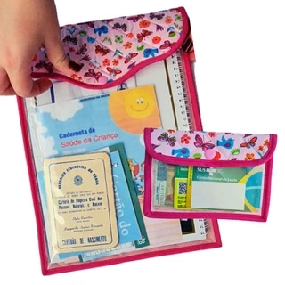 Kit Porta certidão/documentos com Mini Carteira