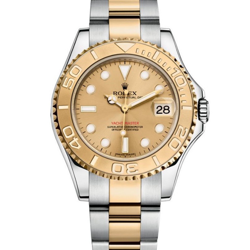 Relógio Mecânico Clássico De Alta Qualidade Rolex Luxo Marca Gray Yacht ...