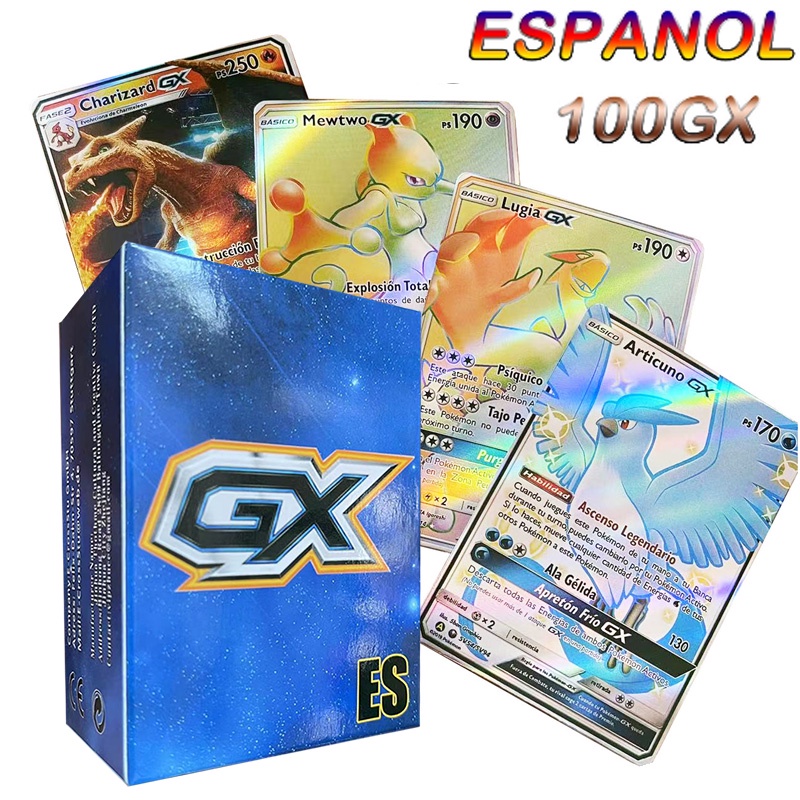 Lote 100 Cartas Pokémon 1 Gx Com 2 Lendários Em Português em Promoção na  Americanas