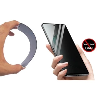 Película Privativa Cerâmica 9D 5D Anti Espião Gel Flexível Compatível Samsung Galaxy A71 A72 A73 / Galaxy S10 Lite / Galaxy M51 M52 M53 M62