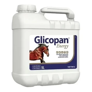Glicopan Energy 5 Litros Suplemento - Vetnil em Oferta na Shopee