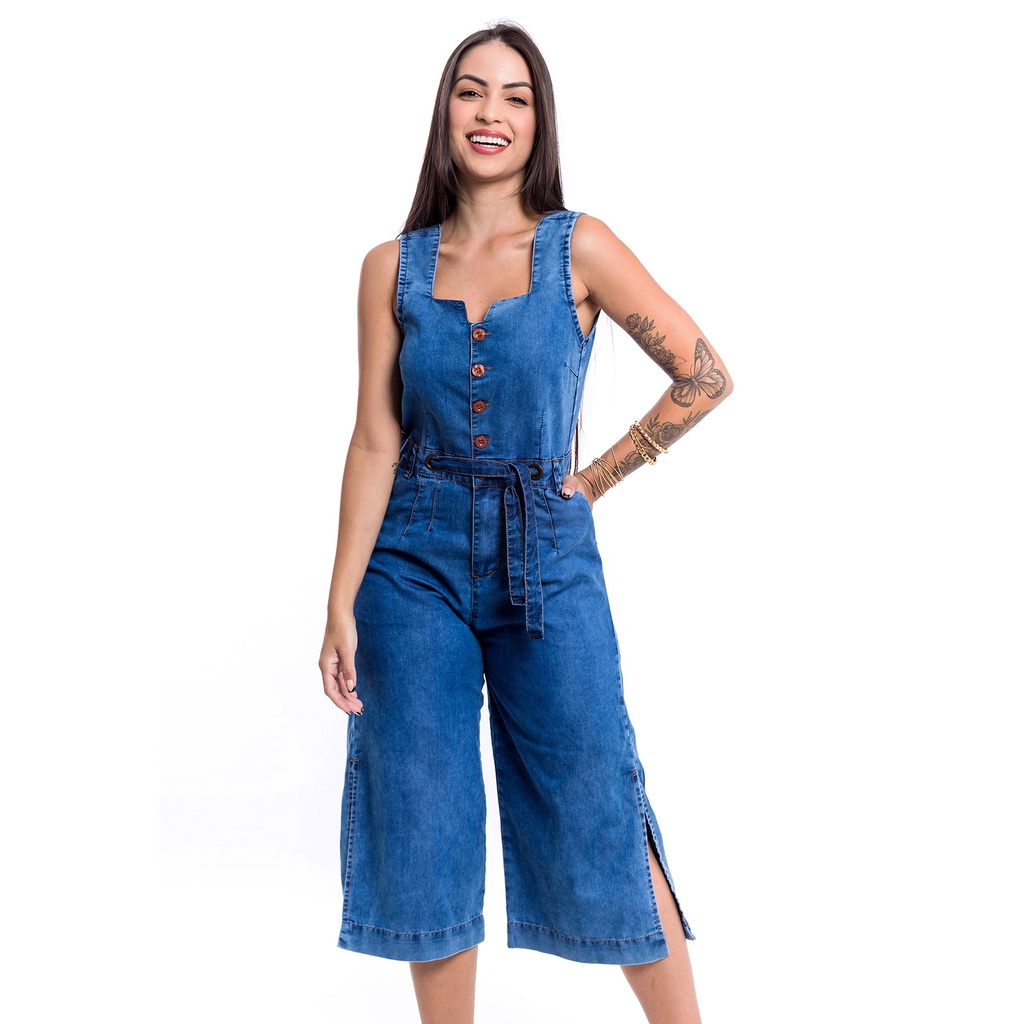 Macacao 2024 midi jeans